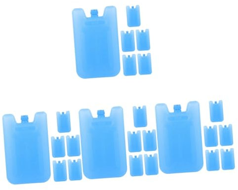 INOOMP 24pcs Cooling Boxes Ice Packs Freezer Packs for Portable Ice Container