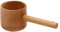 Louche en bambou 500 ml Accessoires de sauna Cuillère de bain pour jardinage Cuisine Ménage