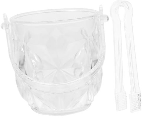 Acryl Eiswürfelbehälter mit Griff , Großer Öffnung , Robustem Design