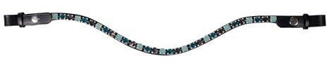 HKM Aurora Stirnband, Azur/Blau, Vollblut