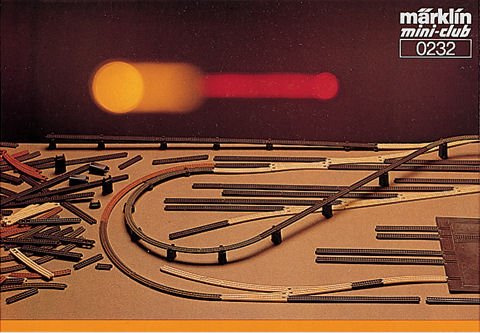 MÄRKLIN 0232 Z - Mini-Club Gleisplanspiel
