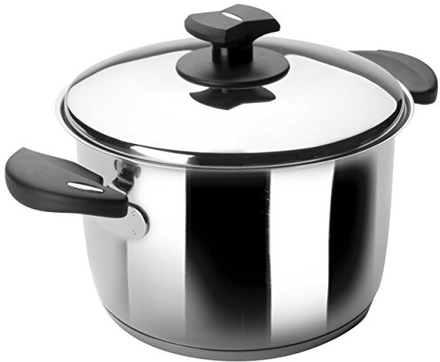 LACOR 88120 Fleischtopf D.20 cm Nova Ladycor | Aus lebensmittelechtem Edelstahl gefertigt; hohe Korrosionsbeständigkeit und Haltbarkeit im täglichen Gebrauch