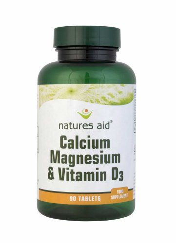 Natures Aid | Calcium Magnesium & D3 Tablets | 2 x 90s