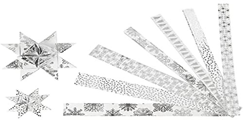 Creativ Company 24360 Bastelpapier 48 Blatt Kreatives Papier (Kunstpapier, 48 Blatt), Weiß