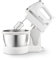 Grunkel - Batidora de Varillas Amasadora para repostería 5 velocidades - AM-350TURB05BOWL - Incluye Bowl y dos varillas diferentes para mezclar y Amasar, Para Panadería y Repostería - Blanco (350W)