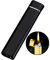 Slim Soft Flame Feuerzeug, Zigarettenanzünder Feuerzeug, nachfüllbares Butanfeuerzeug mit Rad-Feuersteinzündung, verstellbare Flamme Mini Taschenfeuerzeug (kein Gas) (Black)