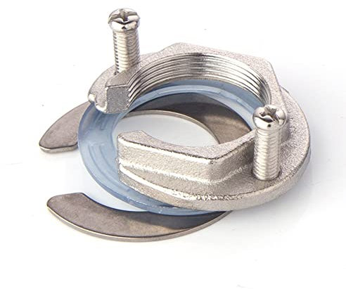 DAZZLEEX Kit de fixation de robinet M8 avec rondelle de boulon et clé à molette en acier inoxydable