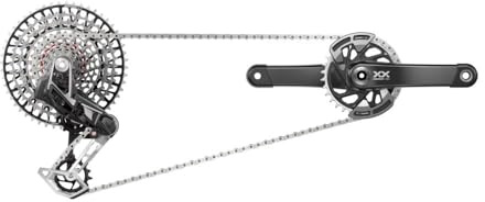 SRAM XX Eagle AXS Getriebeleistungsmesser Groupset 32T CL55 Dub 10-52T
