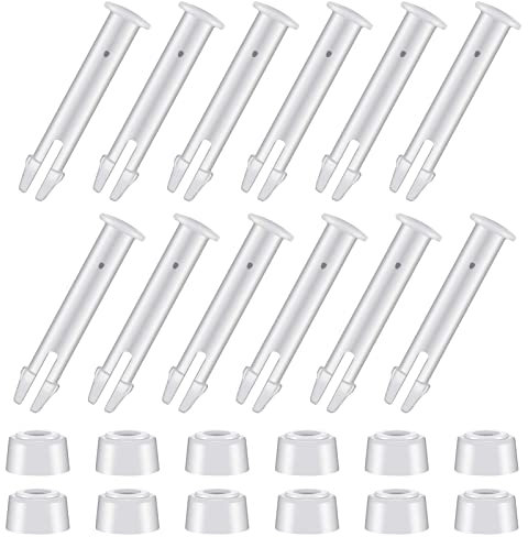 ACAREY Pool Ersatzteile Whirlpool Zubehör für Intex, Kunststoff Pool Gelenk Pins, Frame Pool Joint Pins | Gelenk Pins, Stift Splint Pin mit Kunststoffkappe für Intex Frame Pool (6cm)