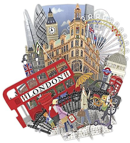 Paper D'Art 3D Pop-Up Karte – London – TW054