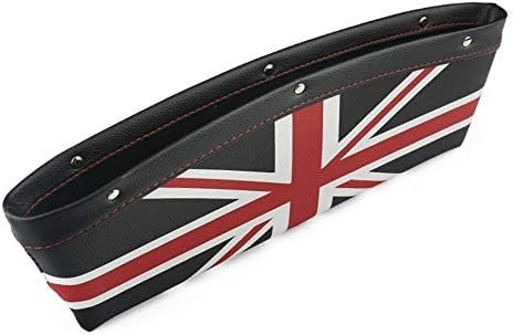 Duleutgnu One stücke Autositz Gap Anti-Leck Tasche Aufbewahrungsbox Für Cooper Countryman Clubman R55 R56 R57 R58 R59 R60 R61 Auto Zubehör (One stücke Schwarz)