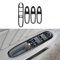 OYDDL 4PCS Auto Fenster Schalter Aufkleber Trim Kohlfaser Kompatibel mit Alfa Romeo 159 939 2004 2005 2006 2007 2008 2009 2010 2011 Interieur Zubehör