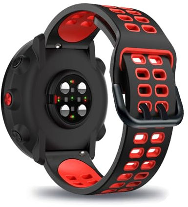 Silikon Armbänder für Polar Vantage M2/Vantage M Armband Atmungsaktives Doppelloch Verstellbar für Polar Vantage M2/M Sport Ersatzarmband Kompatibel mit Polar Vantage M2/Vantage M Uhrenarmband (9)