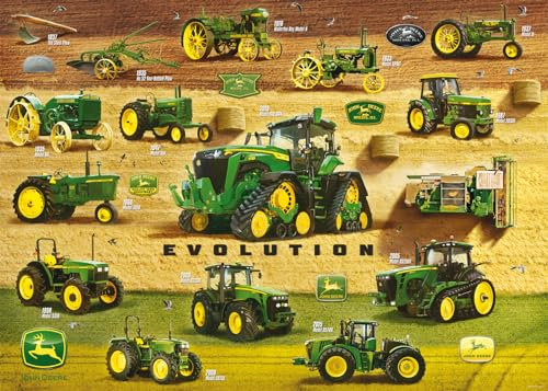 Ravensburger John Deere Legacy 1000 Teile Puzzle für Erwachsene – 12000384 – Handwerkliches Werkzeug, Made in Germany, jedes Teil zusammen