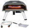 Four a pizza gaz 4400W Cuisson 3 min 450°C + Tuyau à gaz Prémonté Allumage piézo Garantie 5 ans + Pelle à pizza
