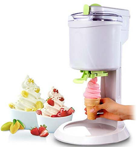 Frozen Dessert Maker,Home Ice Cream Maker Machine Soft Serve Ice Cream Machine,Automatic Mini Fruit Soft Serve Ice Cream Machine for Home Diy Kitchen