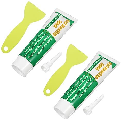 SEWOART 2sets Wall Mending Agent Wall Repair Paste Gap Filler Plaster Filler Easy to Apply Safe for Home Use