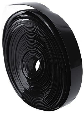 Rouleau de Ruban D'extension de Cheveux, Bande Adhésive à Forte Tenue, Colle à la Kératine Longue Durée, Largeur de 9 Mm sur Rouleau, Noir, fabriqué avec Matériau