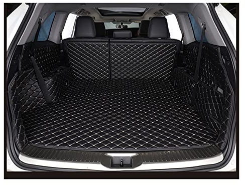 RINKTEEA Bandeja Maletero para Kia para Ceed 2017-2008 Coche Duradero antiarañazos a Prueba de Polvo Impermeable Simple Moda Forrado Maletero Mat(F)