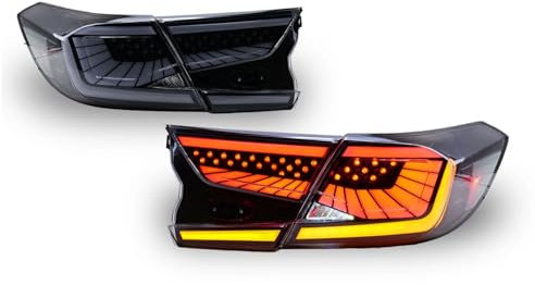 Car Rear Tail Light,for 10th Accord 2018-2023 LX Sport EX EX-L,Stop Reverse Lamp Taillamp Brake Warning Lamp,2018-2021