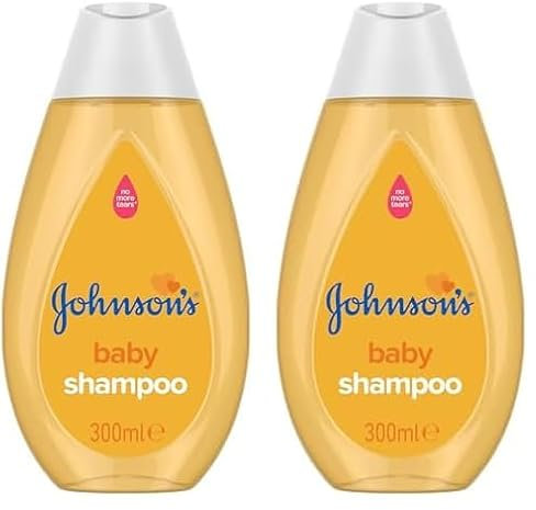 Johnson's Baby, Shampoo Senza Coloranti Solfati Alcol e Sapone, Non Più Lacrime, 300ml (Confezione da 2)