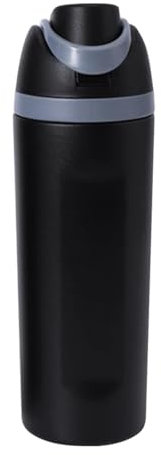 Bouteille d'eau isotherme avec paille - 946 ml - En acier inoxydable - Pour bouteille isotherme Owala - 710 ml - Noir