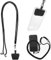 ASIRYVA Crossbody Phone Lanyard Strap with Patch, Universal Adjustable Phone Neck Strap, Mobile Phone Lanyard Compatible with Most Smartphones(Black)