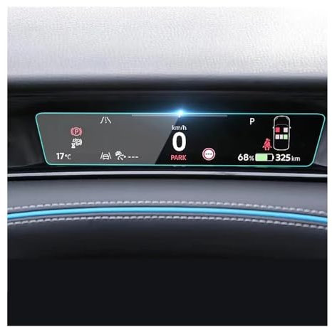 CWDQYNLG Displayschutzfolie Auto Navi Folie Für ID.7 2024 15 Zoll Autoradio GPS-Navigation Gehärtetes Glas Und Armaturenbrett-Displayschutzfolie