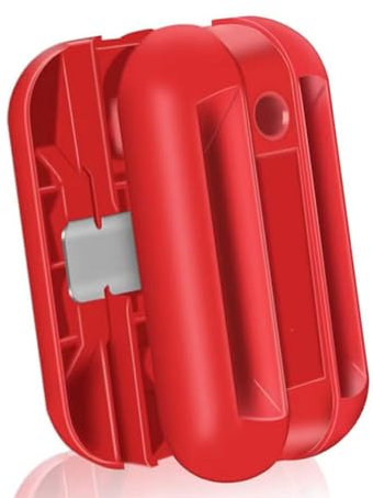 Uadme Edge Banding Trimmer, Quad Trimmer Tool with Tungsten Carbide Blades, Hand Planer & Deburring Tool, Multi-Directional Edge Corner Chamfering & Scraper for Wood, PVC, ABS, Melamine (Red)