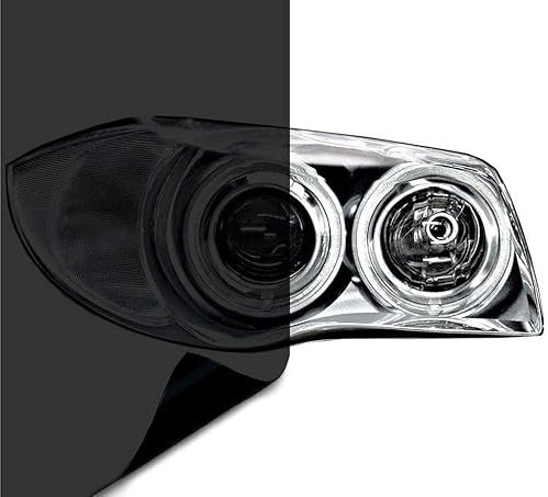 WEDSLK Auto Licht Tönungsfolie für Smart 451 Brabus Smart 453, Scheinwerfer Rückleuchten Nebelscheinwerfer Lampen Folie Aufkleber, Auto Scheinwerfer Folie,C/30 * 1000