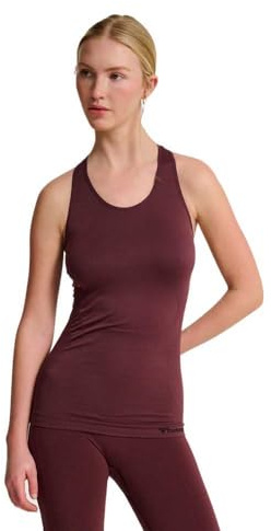 hummel Tif Seamless Tanktop Damen braun, XS Damen