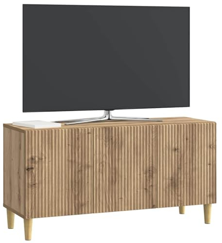 vidaXL TV-Schränk 99 x 34,5 x 50 cm Artisan-Eiche Holzwerkstoff
