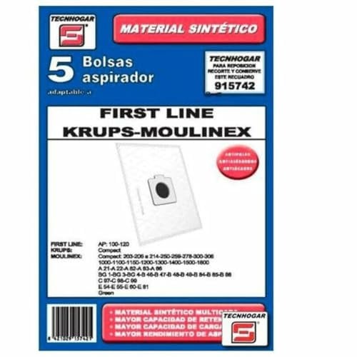 Tecnhogar 915742 - Bolsa aspirador, color blanco