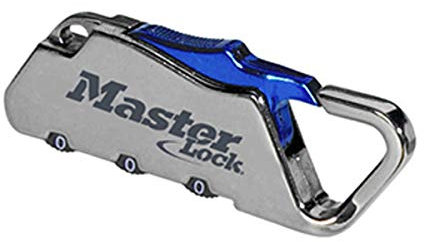 Master Lock Cadenas Mousqueton Gris 63 mm