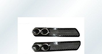 Auto dekorative Auspuff Aufkleber Schwarz