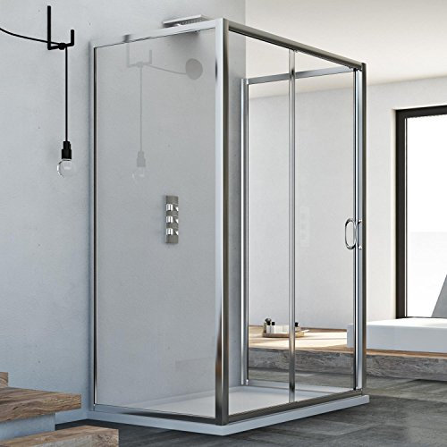 Box Doccia 3 lati 70x120x70 CM H185 trasparente mod. Replay Trio 1 Anta