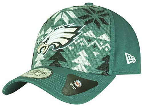 New Era Christmas Jumper Trucker Cap - Philadelphia Eagles