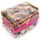 luciphia 3 Pezzi Coperta per Cane/Gatto Lavabile Soffice Durevole, Morbida e Calda Flanella,Zampa,Medium (76 * 52cm)