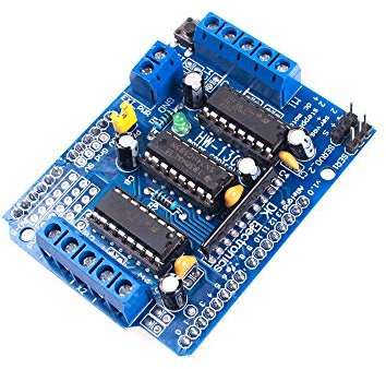 ANGEEK L293D Driver Shield - Controlador de motor paso a paso para Arduino Duemilanove Mega UNO R3 AVR ATMEL