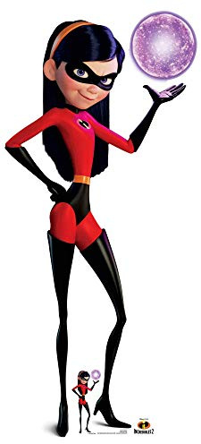 STAR CUTOUTS Violet SC1193 Official Incredibles Movie Lifesize Cardboard Cut Out 148cm/4ft 8inTall