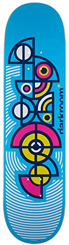 Skateboard-Deck Gigahertz Blue 8,25 x 32 cm, Mehrfarbig