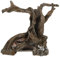 FRCOLOR Aquarium Driftwood Log Resin Tree Root Decor for Fish Tank, Reptile Branch, Home and Garden Decoration