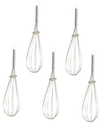 BESTonZON 1 Pc Batidor De Globo Pequeño Batidor De Mezcla Batidor De Batidor De Tinte De Pelo Licuadora Batidor De Huevo Mano Batidores Para Batidora De Mano Comercial Pan De Molde