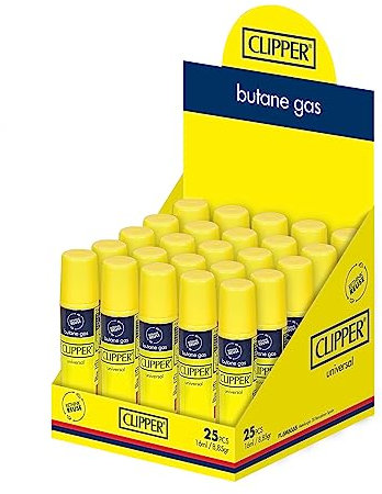 10 X CLIPPER Universal Lighter Gas Fuel Fluid Refill 16ML