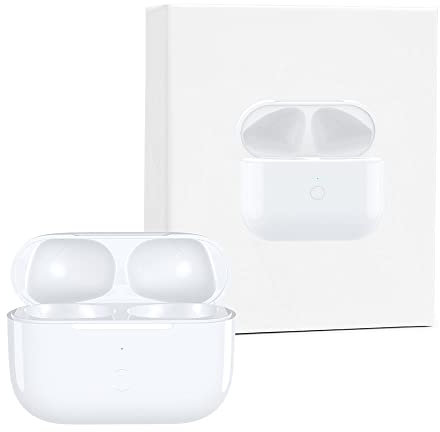 Kabelloses Ladecase Kompatibel mit AirPods Pro 1 und Pro 2, Wireless Charging Case Original Ersatz Replacement,Bluetooth Pairing Sync Button