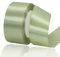 Geschenkband Eukalyptus Grün 40mm Breit, 23 Meters Satinband Salbei Grün Geschenkbänder Stoff Schleifenband Dekoband zum Geschenkverpackung, Bastelarbeiten, Geburtstag und Hochzeitsdekoration