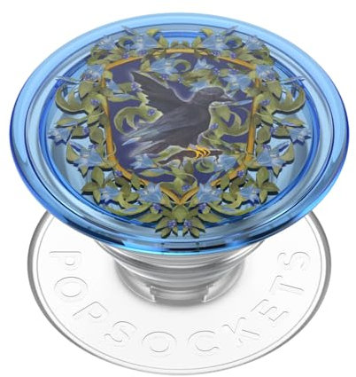 PopSockets: Phone Grip with Expanding Kickstand, Adhesive Grip, Harry Potter - Ravenclaw Floral Crest