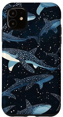 Whale Shark Underwater Pattern Case for iPhone 11