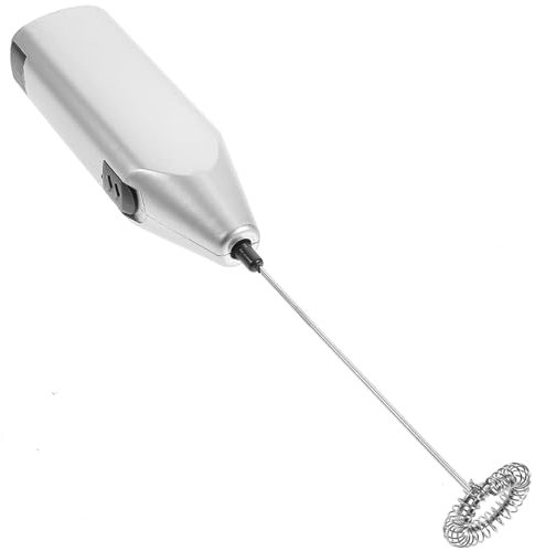 1 Stück Haarcreme Mixer mit Edelstahl, Batteriebetrieben für Friseursalon