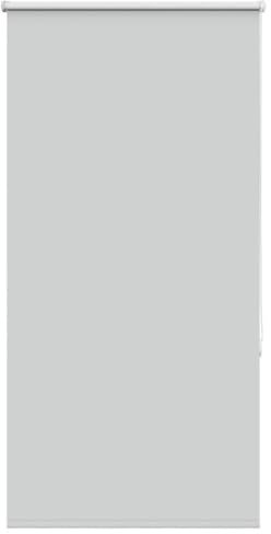 vidaXL Estor Enrollable Opaco Gris Claro 80x175 cm Tela Ancho 75,7 cm, Estor día y Noche, Estor de Cocina, Estor Opaco Enrollable, Estor Opaco